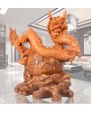 樹脂 龍抓珠擺件 樹脂 龍抓珠擺件
